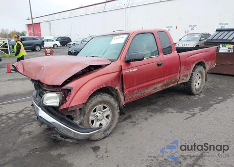 2002 Toyota Tacoma z USA, uszkodzony, nr VIN 5TEVL52NX2Z091722